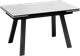 Миниатюра изображения товара Обеденный стол ТриЯ Дэкстон Тип 1 / 264172 (черный муар/керамика матовая белый мрамор)