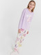 Миниатюра изображения товара Пижама детская Mark Formelle 567740 (р.134-68, светло-лиловый/собачки на молочном)