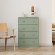 Миниатюра изображения товара Комод Dipriz Раст 4 ящика с перегородками / Д.2315.1 (зеленый pantone 5497)