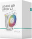 Миниатюра изображения товара Кулер для процессора Deepcool AG400 WH ARGB V2 (R-AG400-WHAMMN-GJD)