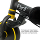 Миниатюра изображения товара Трехколесный велосипед с ручкой Bubago Flint / BG-FPY-109-11 (черный/желтый)