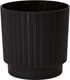 Миниатюра изображения товара Кашпо Formplastic Mika Cyli Petit Eco / FP-5285-084 (глубокий черный)