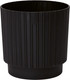 Миниатюра изображения товара Кашпо Formplastic Mika Cyli Petit Eco / FP-5290-084 (глубокий черный)