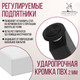 Миниатюра изображения товара Обеденный стол Millwood Женева 3 Л раздвижной 110-150x70x76 (белый/металл черный)