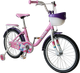 Миниатюра изображения товара Детский велосипед Tech Team Melody 18 / NN013865 (розовый/фиолетовый, разобранный, в коробке)