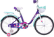 Миниатюра изображения товара Детский велосипед Tech Team Melody 20 / NN013870 (фиолетовый/бирюзовый, разобранный, в коробке)