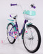 Миниатюра изображения товара Детский велосипед Tech Team Melody 20 / NN013870 (фиолетовый/бирюзовый, разобранный, в коробке)