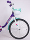 Миниатюра изображения товара Детский велосипед Tech Team Melody 20 / NN013870 (фиолетовый/бирюзовый, разобранный, в коробке)