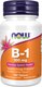 Миниатюра изображения товара Витамин NOW Foods B-1 100mg (100таблеток)