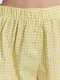 Миниатюра изображения товара Шорты пижамные Mark Formelle 132367 (р.170-102, желтая клетка виши)