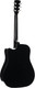 Миниатюра изображения товара Электроакустическая гитара Cort Earth 60CE BK
