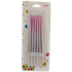 Миниатюра изображения товара Набор свечей для торта S.G. Home Градиент SG-CC-6C (12.5см, розовый)
