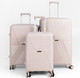 Миниатюра изображения товара Чемодан на колесах Rozan 3934 (M, светло-серый)