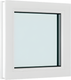 Миниатюра изображения товара Окно ПВХ Добрае акенца Глухое 3 стекла (900x900)