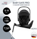 Миниатюра изображения товара Автокресло Britax Romer Baby-Safe Pro + Vario Base 5z (Space Black)