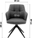 Миниатюра изображения товара Стул Stool Group Naya OS-2468K TY15-9PU+OTE CL-355 (зеленый, экокожа, букле)