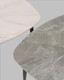 Миниатюра изображения товара Журнальный столик Stool Group Alara OC-24014T (серая керамика)