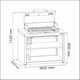 Миниатюра изображения товара Мангал Helios HS-KU02-MT1200