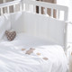 Миниатюра изображения товара Комплект постельный для малышей Perina Teddy Sateen Collection / ТДСК2-01.3/40 (белый)