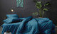 Миниатюра изображения товара Комплект постельного белья LUXOR Индиго (N) 1.5 (поплин гл/кр)