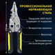 Миниатюра изображения товара Плоскогубцы Грандмастер Многофункциональные PL-210 / 671263