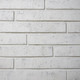 Миниатюра изображения товара Декоративный камень бетонный Petra Клинкерный кирпич 18П1 (белый/светло-белый)