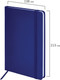 Миниатюра изображения товара Ежедневник Brauberg Basic / 116229 (80л, синий)