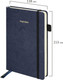 Миниатюра изображения товара Ежедневник Brauberg Velvet / 116243 (160л, синий)