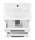 Миниатюра изображения товара Тумба под умывальник Misty Модерн 60 / П-Мод07060-011Пр