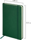 Миниатюра изображения товара Ежедневник Brauberg Base / 116257 (160л, темно-зеленый)