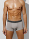 Миниатюра изображения товара Комплект мужских трусов Mark Formelle 411124-2 (р.82-92, серый пепел/роботы на черном)