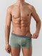 Миниатюра изображения товара Комплект мужских трусов Mark Formelle 411124-2 (р.94-104, оливка/олово)