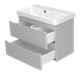 Миниатюра изображения товара Тумба с умывальником Brevita Victory 70 / VIC-07070-0302Я+11070-KL