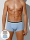 Миниатюра изображения товара Комплект мужских трусов Mark Formelle 411124-2 (р.98-108, пыльный голубой/серый пепел)