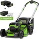 Миниатюра изображения товара Газонокосилка аккумуляторная Greenworks GD60LM51SP / 2514307COMBO