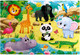 Миниатюра изображения товара Пазл Puzzle Time Веселый зоопарк / 6880918 (35эл)