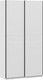 Миниатюра изображения товара Шкаф-купе ТриЯ Оскар Скания Т2 1200 / 268362 (ручка черная/белый снег/белый матовый)
