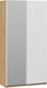 Миниатюра изображения товара Шкаф-купе ТриЯ Оскар Скания Т2 1200 / 268570 (ручка белая/дуб крафт золотой/белый снег/белый матовый)