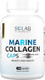 Миниатюра изображения товара Коллаген SOLAB Морской с гиалуроновой кислотой и витамином С (120 капсул)