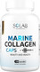 Миниатюра изображения товара Коллаген SOLAB Морской с витамином С (120 капсул)
