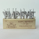 Миниатюра изображения товара Набор свечей для торта S.G. Home Happy Birthday SG-CC-HB (серебристый)