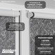 Миниатюра изображения товара Рулонная штора Sundays Home LM 97-24 48х160 с 2-мя направляющими LM-15 150см (темно-серый)