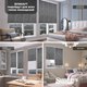 Миниатюра изображения товара Рулонная штора Sundays Home LM 97-24 48х160 с 2-мя направляющими LM-15 150см (темно-серый)