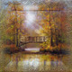 Миниатюра изображения товара Картина Декарт Осенний мост 8Л0102 (в раме)