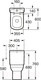 Миниатюра изображения товара Унитаз напольный Roca Dama Senso Compacto 734151B000 + 7342518000 + ZRU9000040