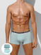 Миниатюра изображения товара Комплект мужских трусов Mark Formelle 411215-2 (р.94-104, узор на голубой дымке/бриз)
