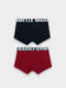 Миниатюра изображения товара Комплект мужских трусов Mark Formelle 411215-2 (р.94-104, вино/черный)