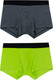 Миниатюра изображения товара Комплект мужских трусов Mark Formelle 411215-2 (р.102-112, зеленый лайм/серый меланж 4348-F)