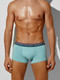 Миниатюра изображения товара Комплект мужских трусов Mark Formelle 411215-2 (р.94-104, пыльная бирюза/геометрия на атлантике)
