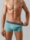 Миниатюра изображения товара Комплект мужских трусов Mark Formelle 411215-2 (р.94-104, пыльная бирюза/геометрия на атлантике)